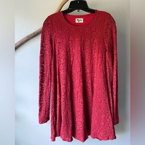 Show me your Mumu lace mini dress Size Small